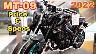 Bagong Labas Ngayon All New YAMAHA MT09 Price and Specs Review  2022 [upl. by Scarrow565]