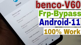 Lava benco v60 frp bypass banco lava v60 v80 google account bypass latest solutions 2022 [upl. by Airotkciv]