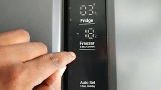 Haier fridge 602 litre installation and demo [upl. by Procto979]