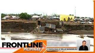 Tulay na daanan papuntang sementeryo sa Batangas naputol dahil sa Bagyong Kristine [upl. by Paris]