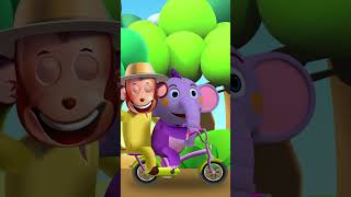 Bandar Mama Pehen Pajama  Hindi Song for Kids shorts kidssong abclearningclub nurseryrhymes [upl. by Nairad]