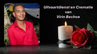 LIVESTREAMING Uitvaartdienst en crematie van Virin Bechoe [upl. by Isyak43]