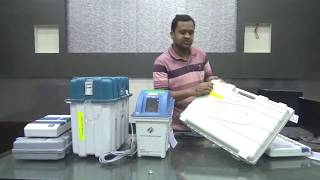 Demonstration of Mock Poll with EVM  VVPAT in Bengali [upl. by Rein732]