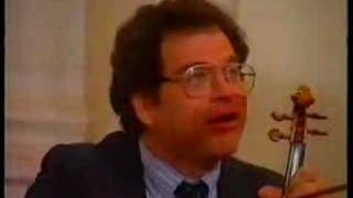 Itzhak Perlman Master Class [upl. by Ahsenra]