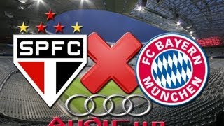 SÃO PAULO x BAYERN DE MUNIQUE  PES 2013 [upl. by Ynobe839]