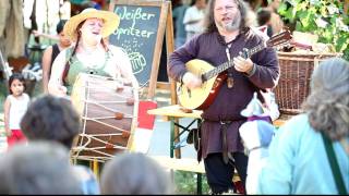 Arnulf und Simone  Spielmannsleben Mittelalterfest HGM 2011  c wwwMittelalterfestecom [upl. by Pacien]