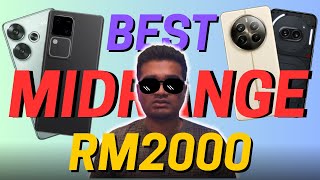 Best Mid Range Smartphone under RM2000 in 2024  Malaysia [upl. by Byrd]