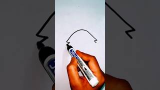 How to draw f fox drawing howtodraw kidsdrawing shorts PalakEducationArts [upl. by Namia265]