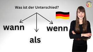 Wann wenn oder als  Verwendung Tipps und Beispiele 💪learngerman deutschlernen deutschkurs [upl. by Dehsar]