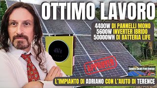 IMPIANTO FOTOVOLTAICO DI ADRIANO faidate [upl. by Marjory]