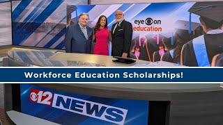 CBS12 News  George Snow Scholarship Fund Workforce Program [upl. by Notsehc]