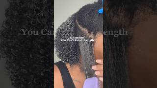 5 Reasons You’re Not Retaining Length  Natural Hair Tips [upl. by Newol]