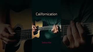 1 Californication song acoustic guitar [upl. by Samot]