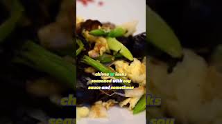 Quick and Easy Chinese Egg and Leek StirFryquotbeats shorts [upl. by Daphie719]