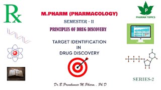 Target Identification in Drug Discovery  MPharmPharmacologySeries2 [upl. by Diaz]