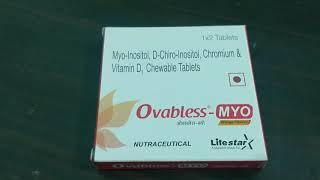 Hindi doctor Ovabless Myo tablet uses side effects complete info [upl. by Osbourn749]