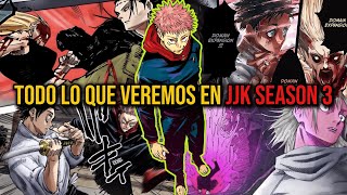 TODO LO QUE VEREMOS EN LA TERCERA TEMPORADA DE JUJUTSU KAISEN💀🏯  CULLING GAME [upl. by Havener]