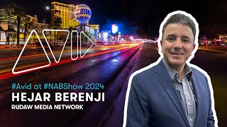 Avid at NAB Show 2024 — Hejar Berenji Rudaw Media Network [upl. by Sivatco255]