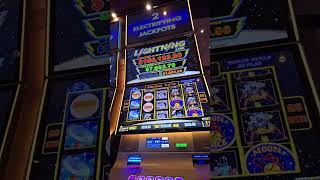 Lighting LINKMOON RACE MAX 250 BET BONUS HIGH LIMIT ACTION CHOCTAW DURANT OKLAHOMA [upl. by Okia912]