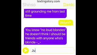 Shinkami texting Story part 1 [upl. by Olegna581]