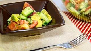 Sallate verore me Avokado  Summer salad with avocado [upl. by Annahsed]