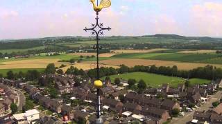 Holland by drone  Sint Martinus church  Vijlen The Netherlands [upl. by Dian]