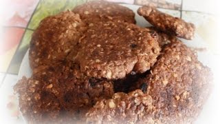 Homemade Tasty Oatmeal Cookies Oat Biscuits Recipe [upl. by Narayan]