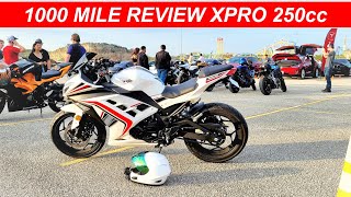 XPro Roadster X24  250cc Motorcycle  1000 Mile Review At CARS amp COFFEE in San Antonio TEXAS [upl. by Siderf]