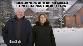 Homeowners with Rhino Shield Paint Coatings for 10 Years  Rhino Shield of Colorado [upl. by Guillermo902]