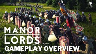 MANOR LORDS Official Gameplay Overview Trailer 2024  HD [upl. by Sacks804]