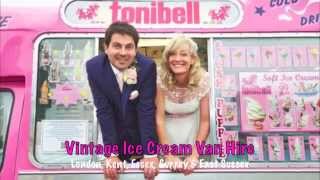 vintage tonibell ice cream van hire for your wedding [upl. by Kramnhoj]