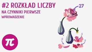 Rozkład liczby na czynniki pierwsze  wprowadzenie 2  Liczby pierwsze i złożone [upl. by Oznola]