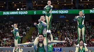 DLSU Animo Squad full routine  UAAP Season 86 Cheerdance Competition [upl. by Gustave994]