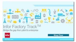 Infor Factory Track  ShopFloor Overview [upl. by Nylarahs]