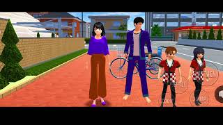 A great competition is taking place on the cycle race😱❣️👍sakura sakuraschoolsimulator viralvideo [upl. by Suzie]