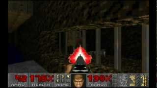 Doom 2  PC  Map 05 The Waste Tunnels 100 Secrets [upl. by Melli710]