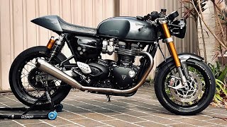 2021 Triumph Thruxton RS Walkaround [upl. by Yrakaz492]