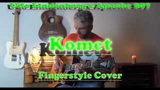 KOMET  UDO LINDENBERG X APACHE 207  FINGERSTYLE COVER [upl. by Barbi351]