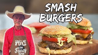 The Best Double Decker Smash Burgers with Homemade Brioche Buns [upl. by Rollie]