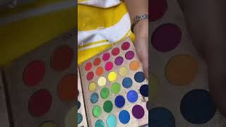 Haldi eyes makeup demo✨✅hairbeautysmakeup mua makeuptutorial makeupartist shotsvideo haldi [upl. by Llednar791]