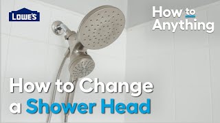 How to Change a Shower Head  How to Anything [upl. by Azmah]