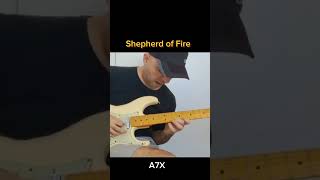 Shepherd of Fire  Avenged Sevenfold guitarsolocover [upl. by Eem]