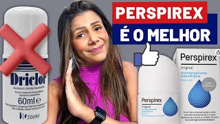 PERSPIREX É MELHOR QUE DRICLOR  O QUE FAZER PARA AXILA NÃO ESCURECER  SOLUÇÃO PARA HIPERIDROSE [upl. by Arammat]