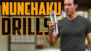 Deadly Nunchaku Striking Drills to Improve Your Aim and Speed [upl. by Atiuqes170]