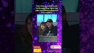 Watch Travis Kelcie Support Taylor Swift at Eras Tour in Indianapolis taylorswift traviskelce [upl. by Haelem]