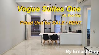 2 Bedrooms 2 Bathrooms 969 sqft Vogue Suites One Unit for Sale  Rent [upl. by Siulegroj]