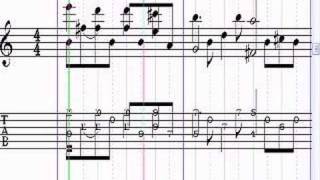 Kotaro Oshio  Wind Song Guitar TAB [upl. by Nettirb]