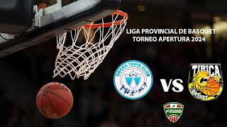 LIGA PROVINCIAL DE BASQUET TORNEO PRE FEDERAL 2024  OTC Vs TIRICA [upl. by Yralih]