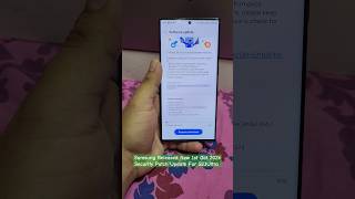 Samsung Released New 1 Oct 2024 Security Patch Update For S23Ultra [upl. by Noiroc305]