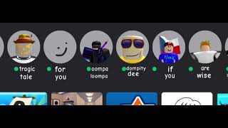 Oompa loompa but its on my roblox home page [upl. by Abana356]